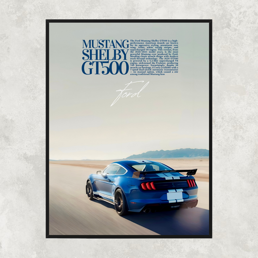 Ford Mustang Shelby GT500 Rolling - Old Money