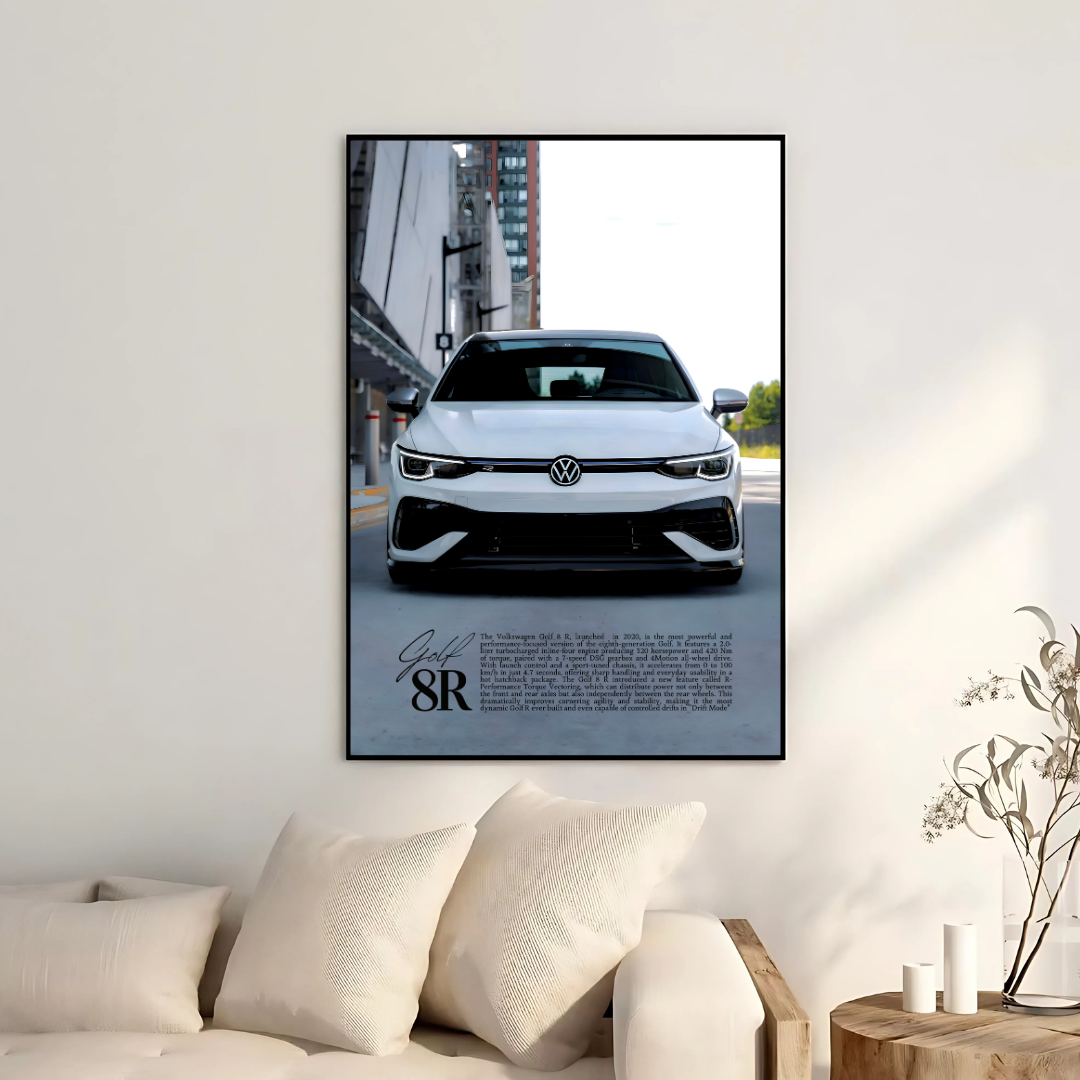 Volkswagen Golf 8R White - Old money