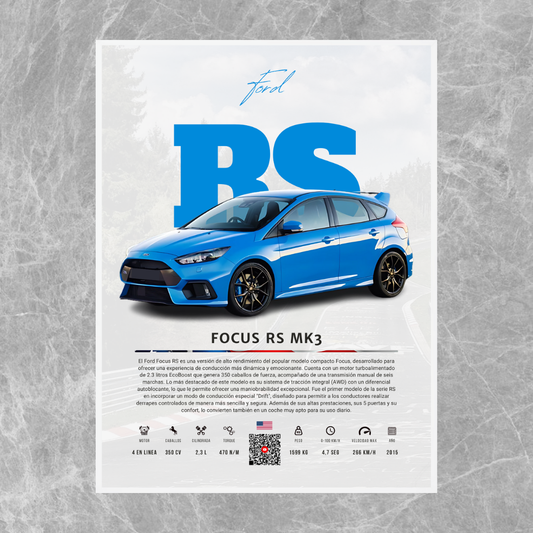 Ford Focus RS - Descriptive