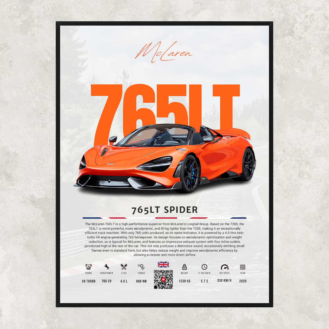 McLaren 765LT - Descriptive