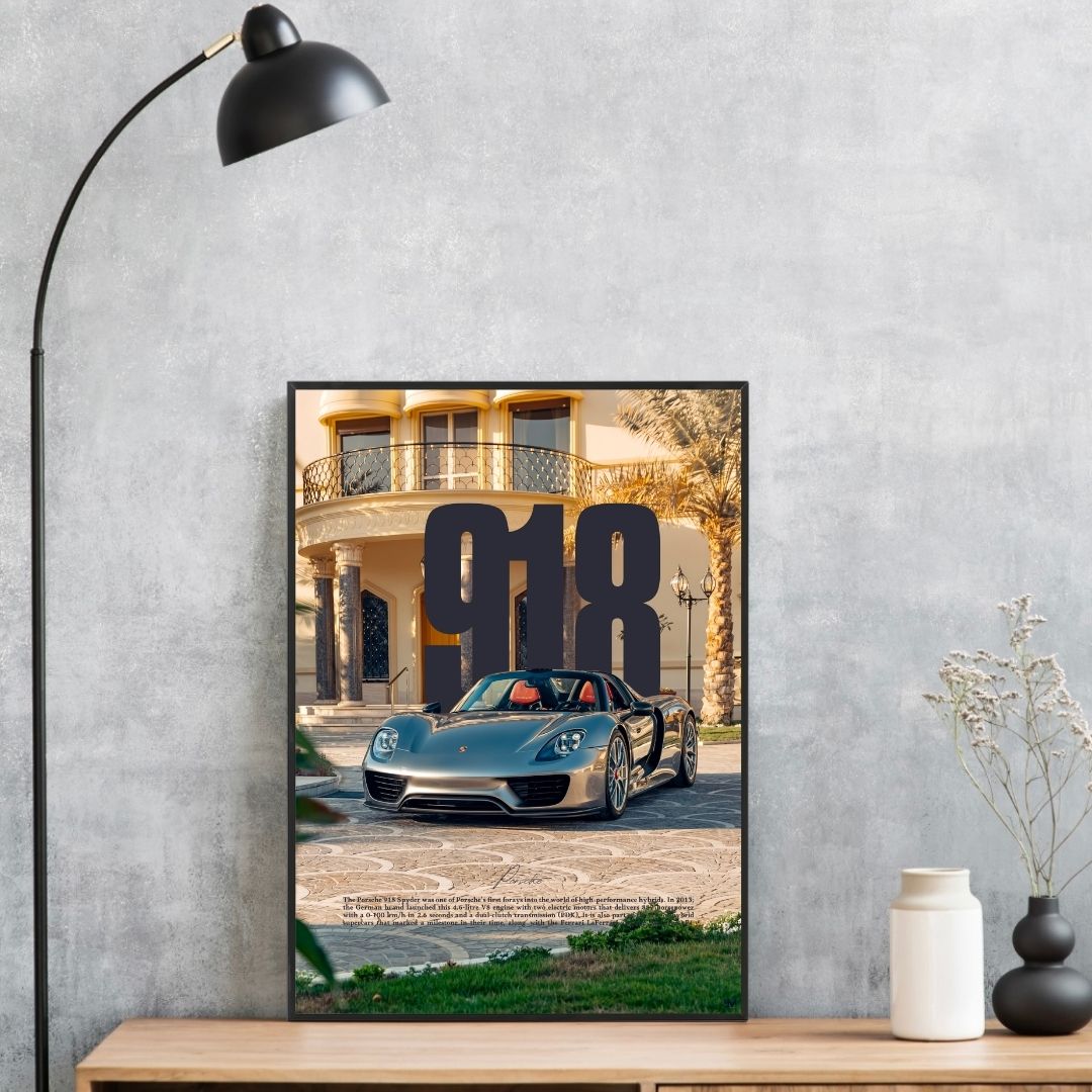 Porsche 918 Spyder Front - Gallery
