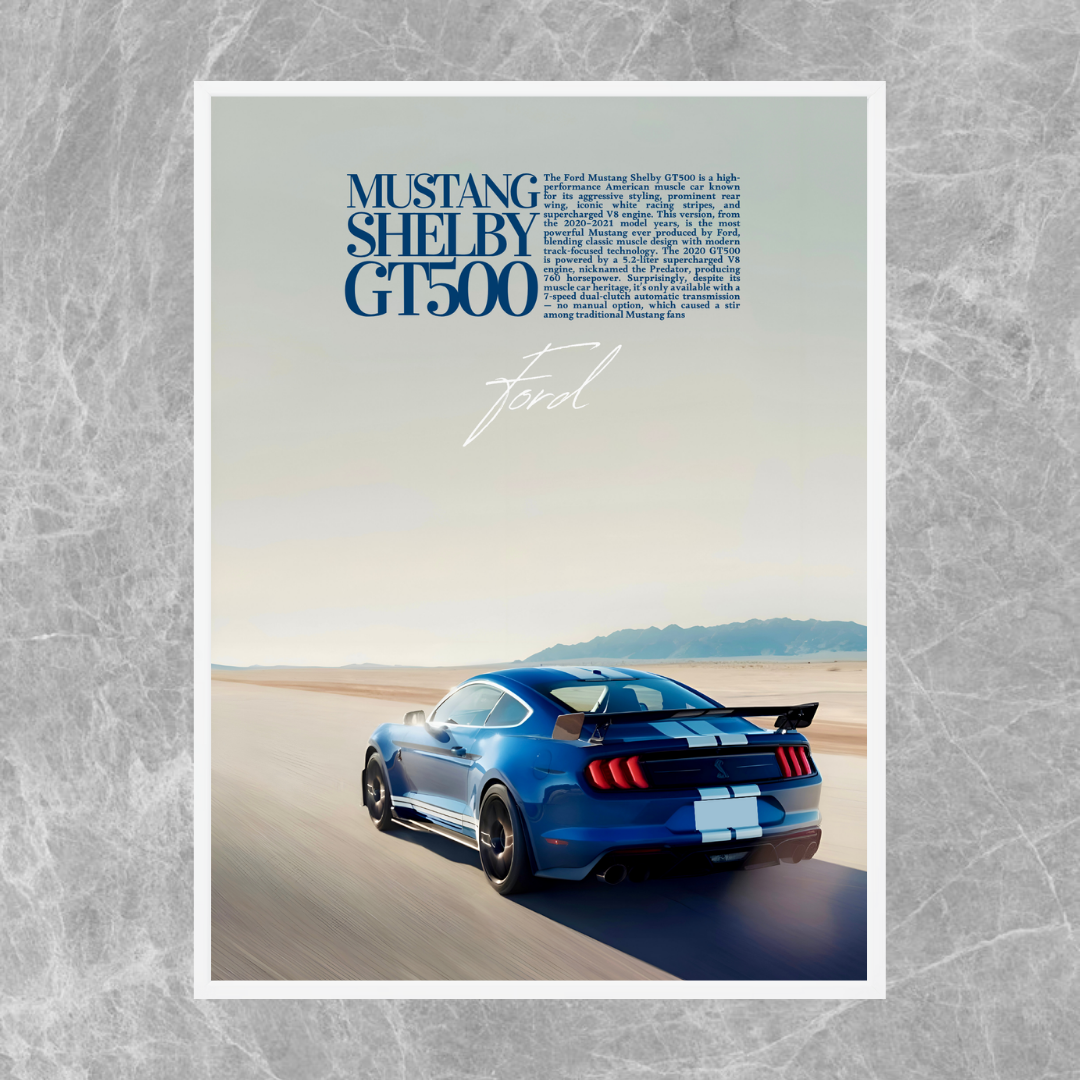 Ford Mustang Shelby GT500 Rolling - Old Money