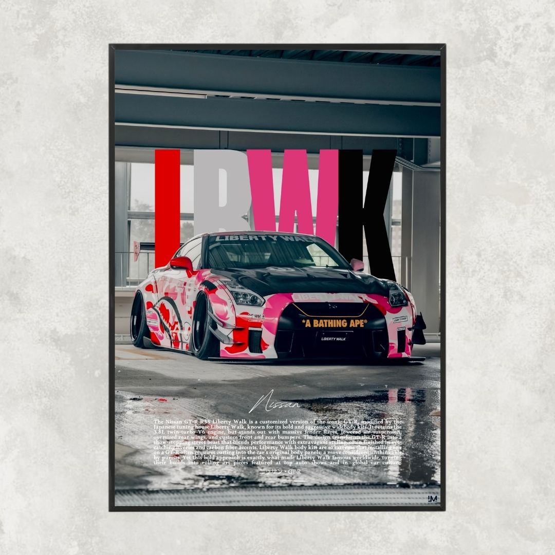 Nissan GTR R35 Liberty Walk - Gallery