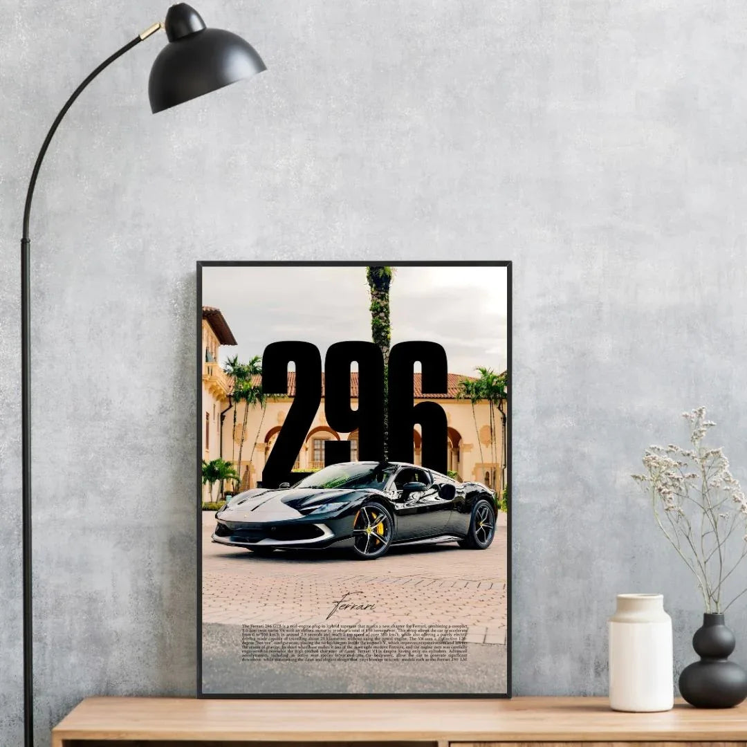 Ferrari 296 GTB Noir - Galerie