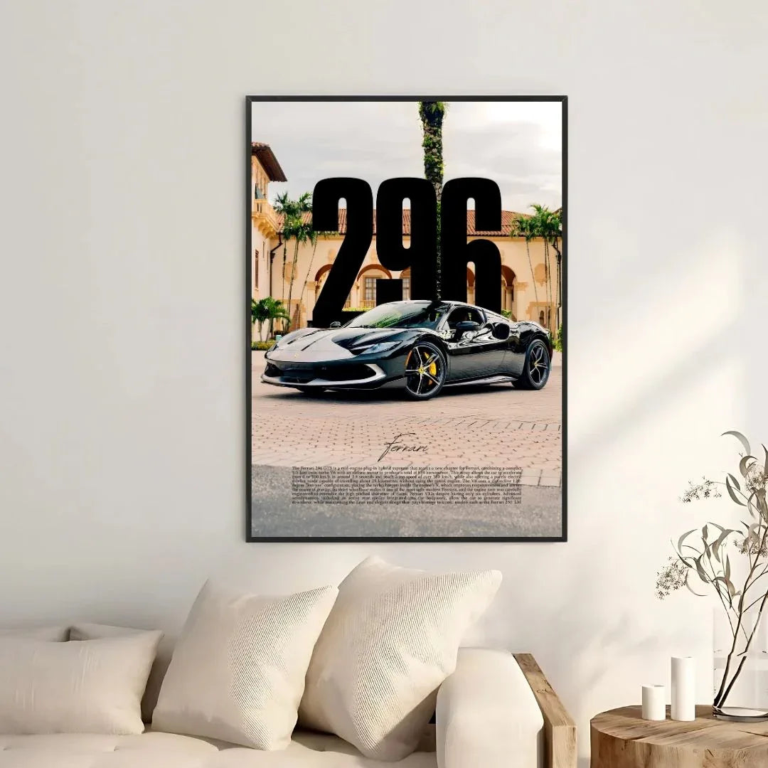 Ferrari 296 GTB Noir - Galerie