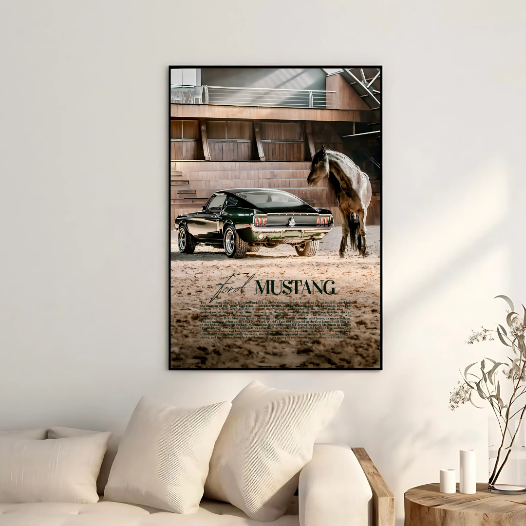 Ford Mustang Green Horse - Old Money