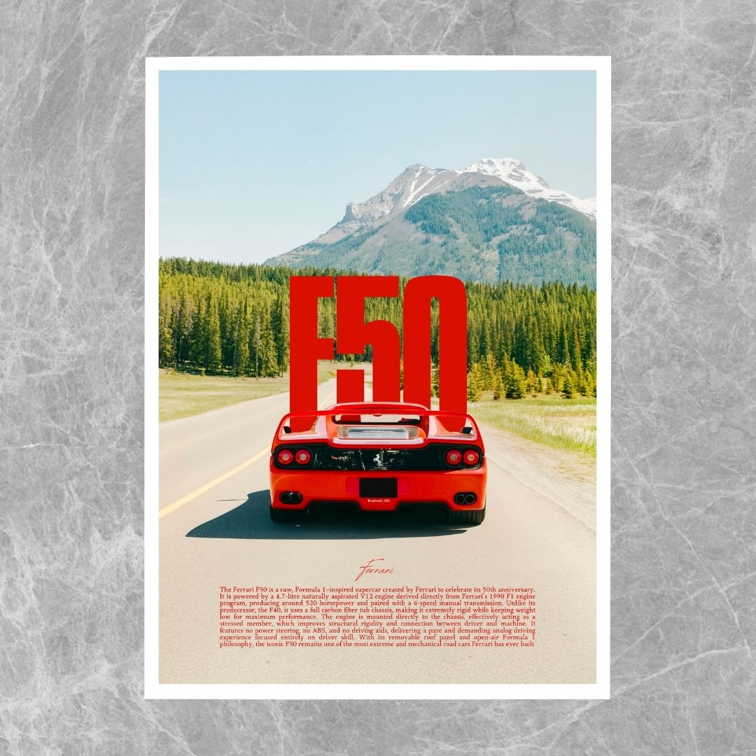 Ferrari F50 Red - Gallery
