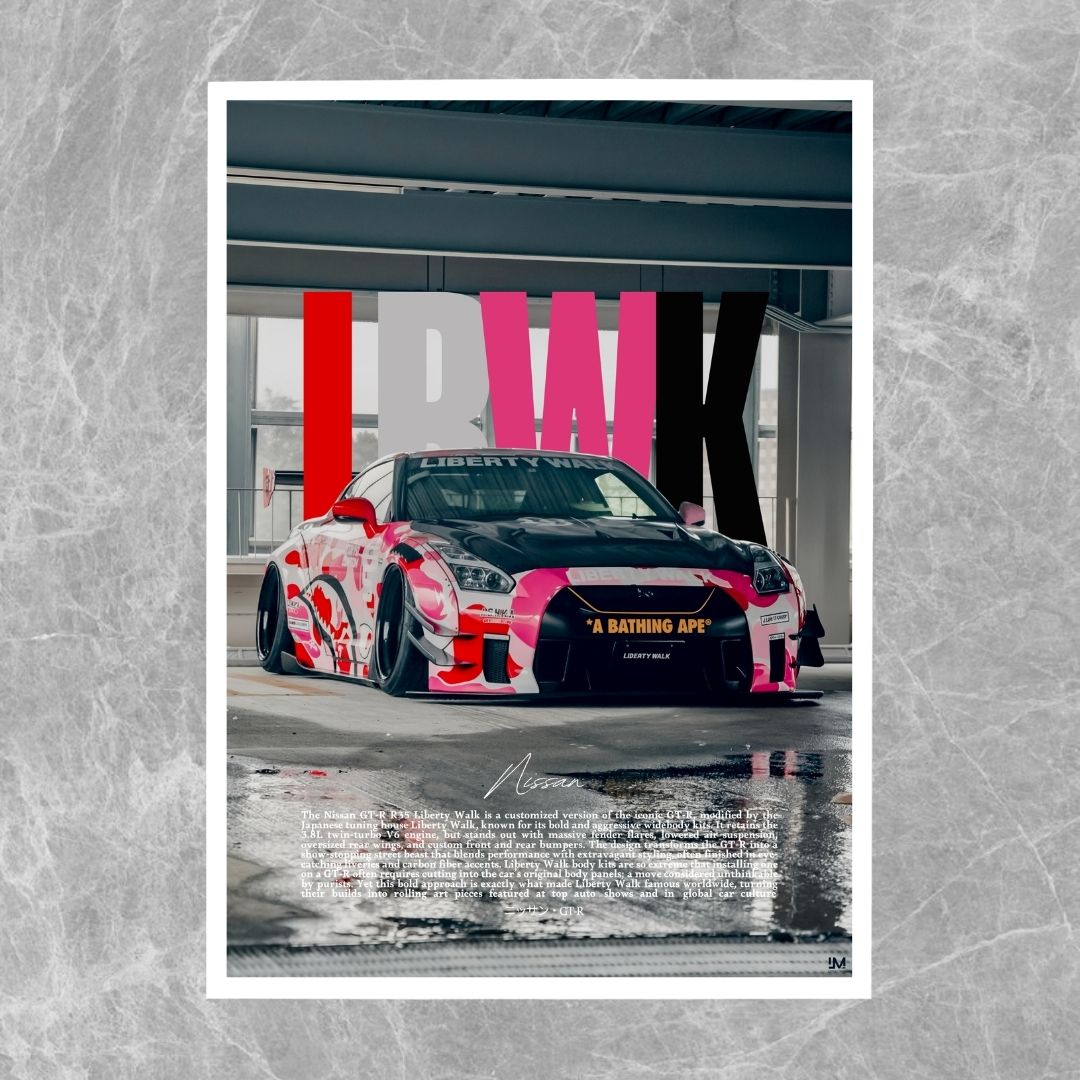 Nissan GTR R35 Liberty Walk - Galerie