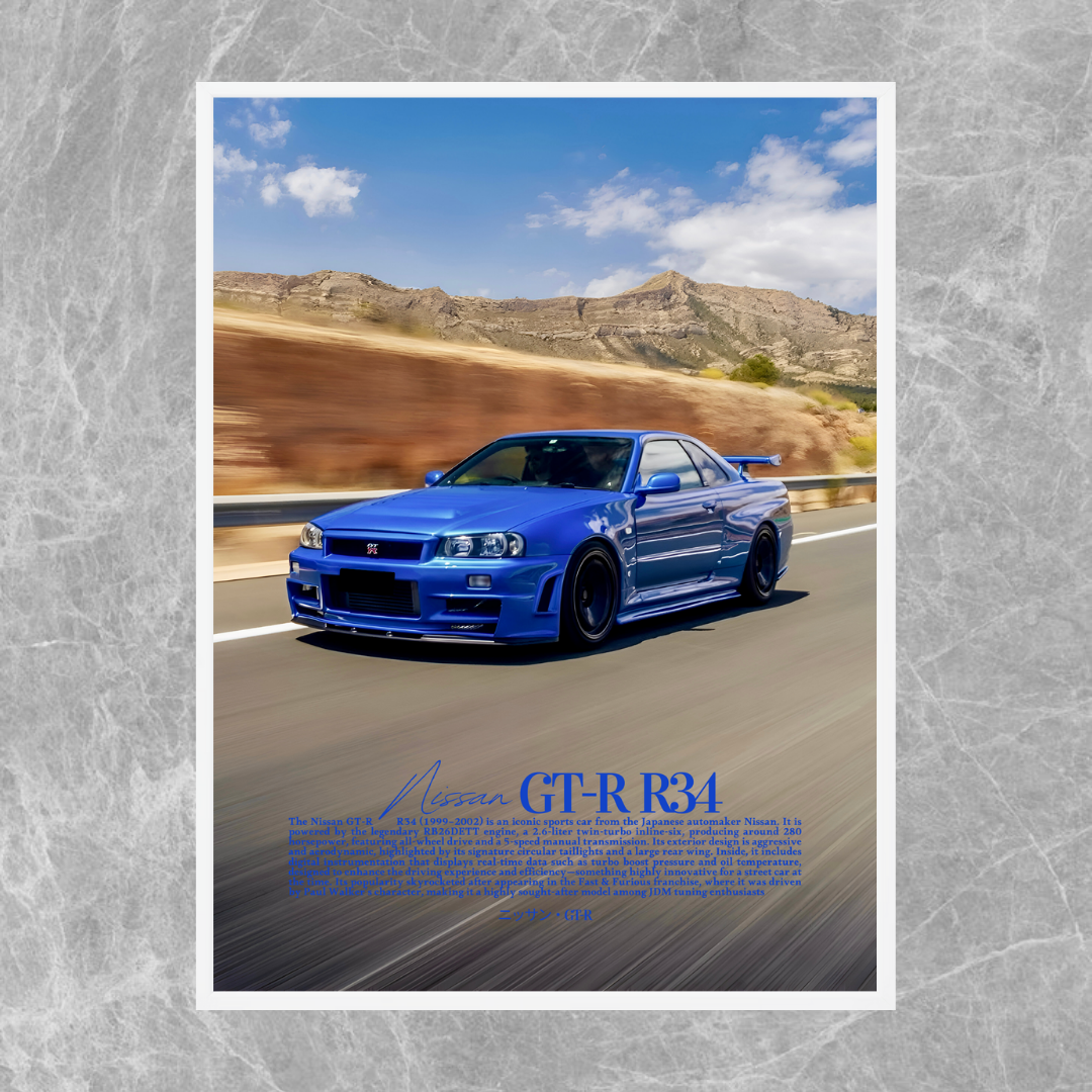 Nissan GTR R34 Rolling - Old Money