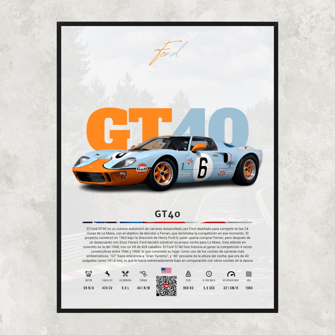 Ford GT40 - Descriptive