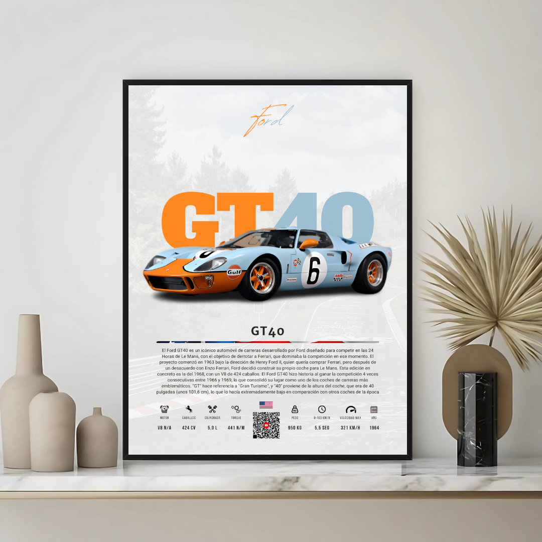 Ford GT40 - Descriptive