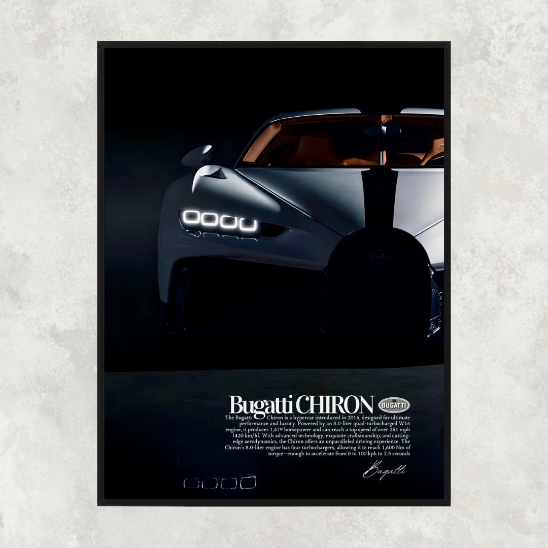 Bugatti Chiron White - Old Money