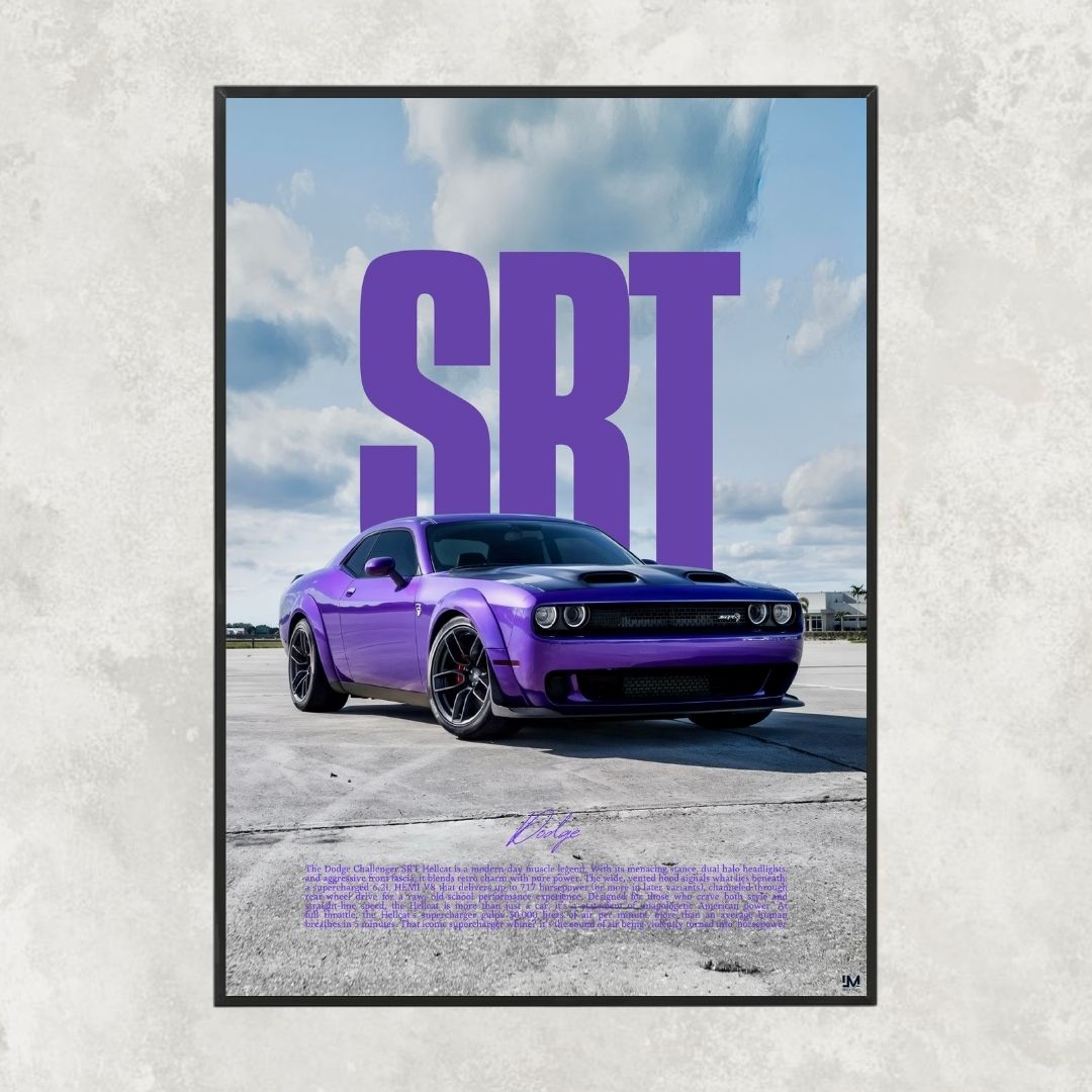 Dodge Challenger SRT Hellcat Violet - Galerie