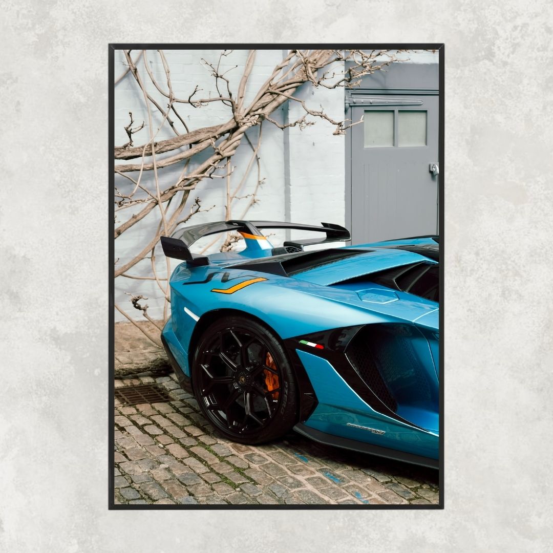 Lamborghini Aventador SVJ Blue - Gallery