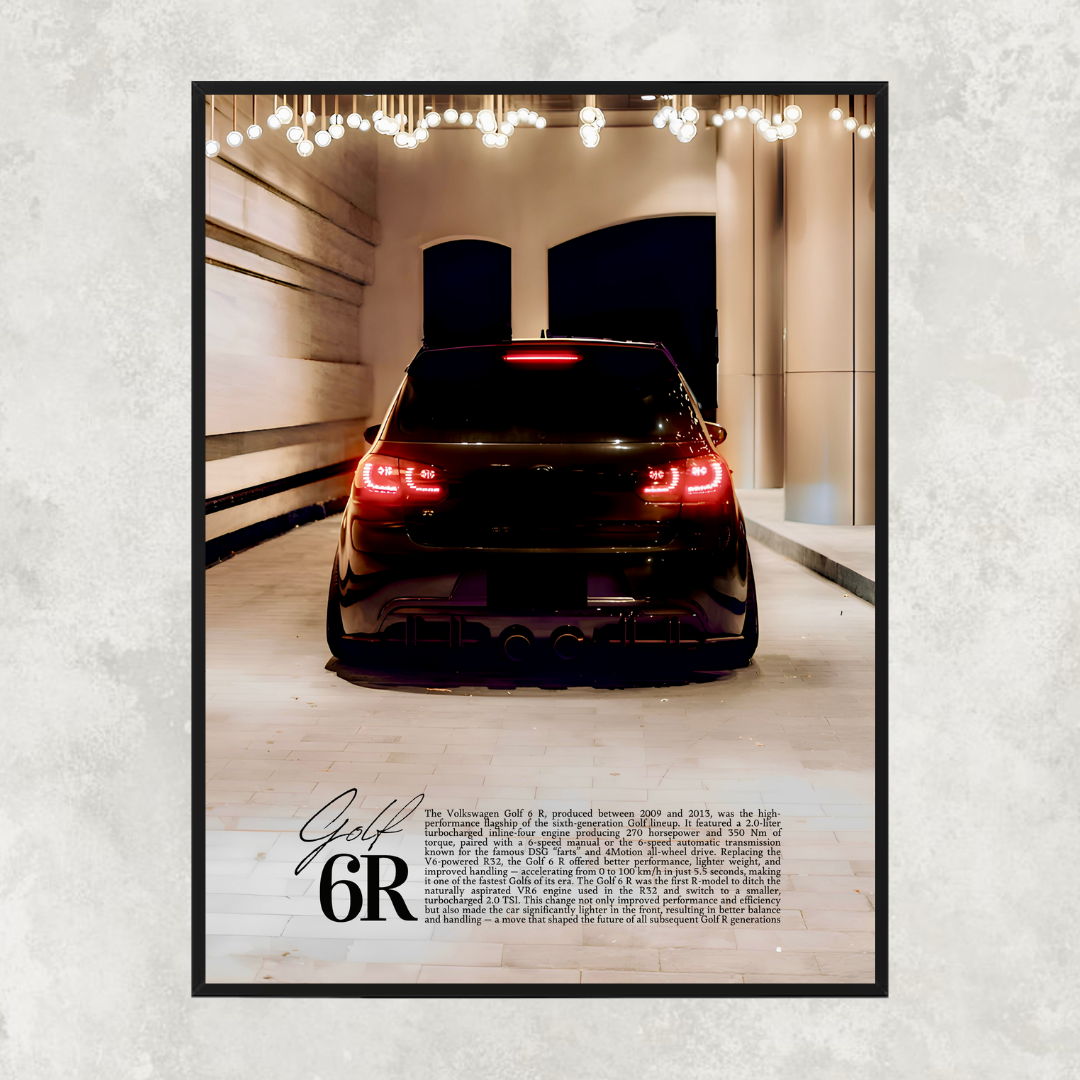 Volkswagen Golf 6R Rear - Old money