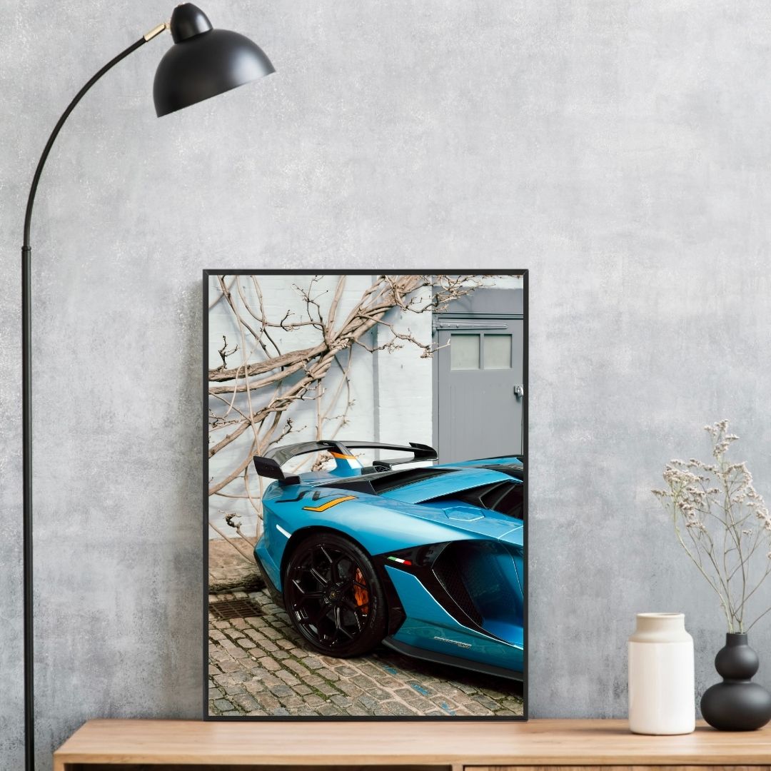 Lamborghini Aventador SVJ Blue - Gallery