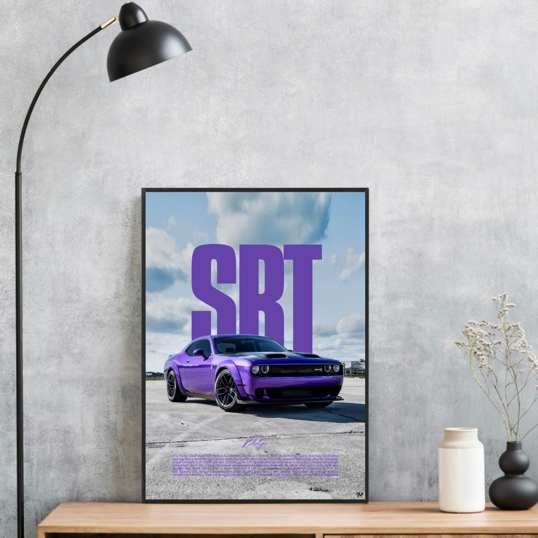 Dodge Challenger SRT Hellcat Purple - Gallery