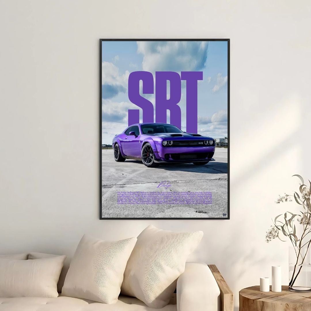 Dodge Challenger SRT Hellcat Purple - Gallery