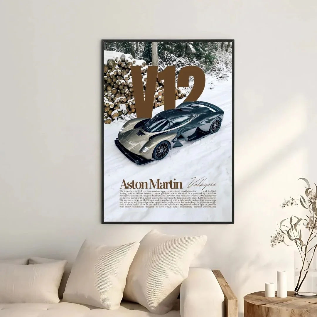 Aston Martin Valkyrie Brown - Old money