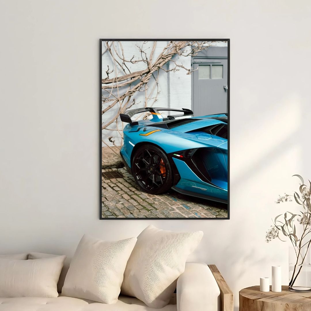Lamborghini Aventador SVJ Blue - Gallery