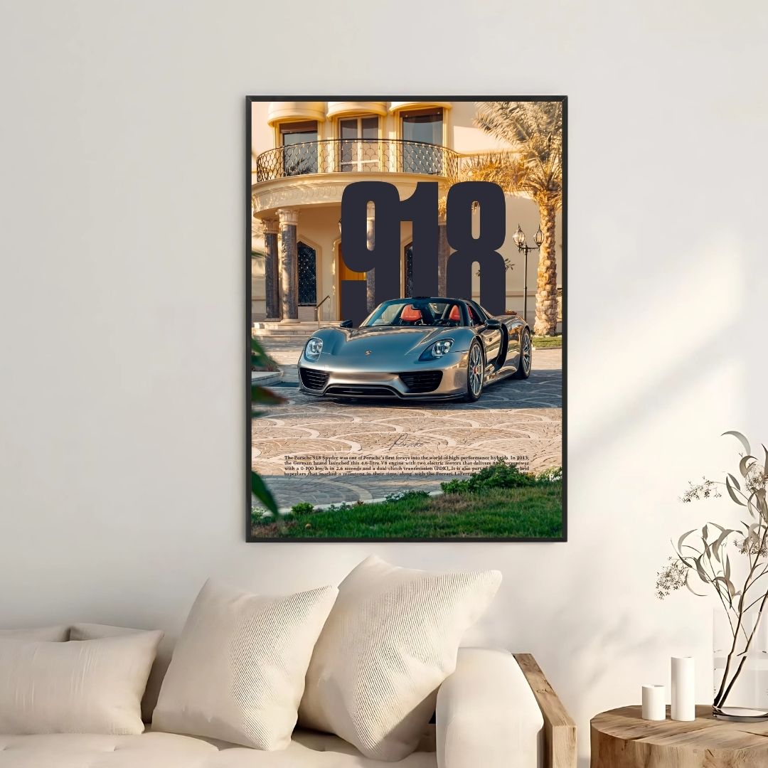 Porsche 918 Spyder Front - Gallery