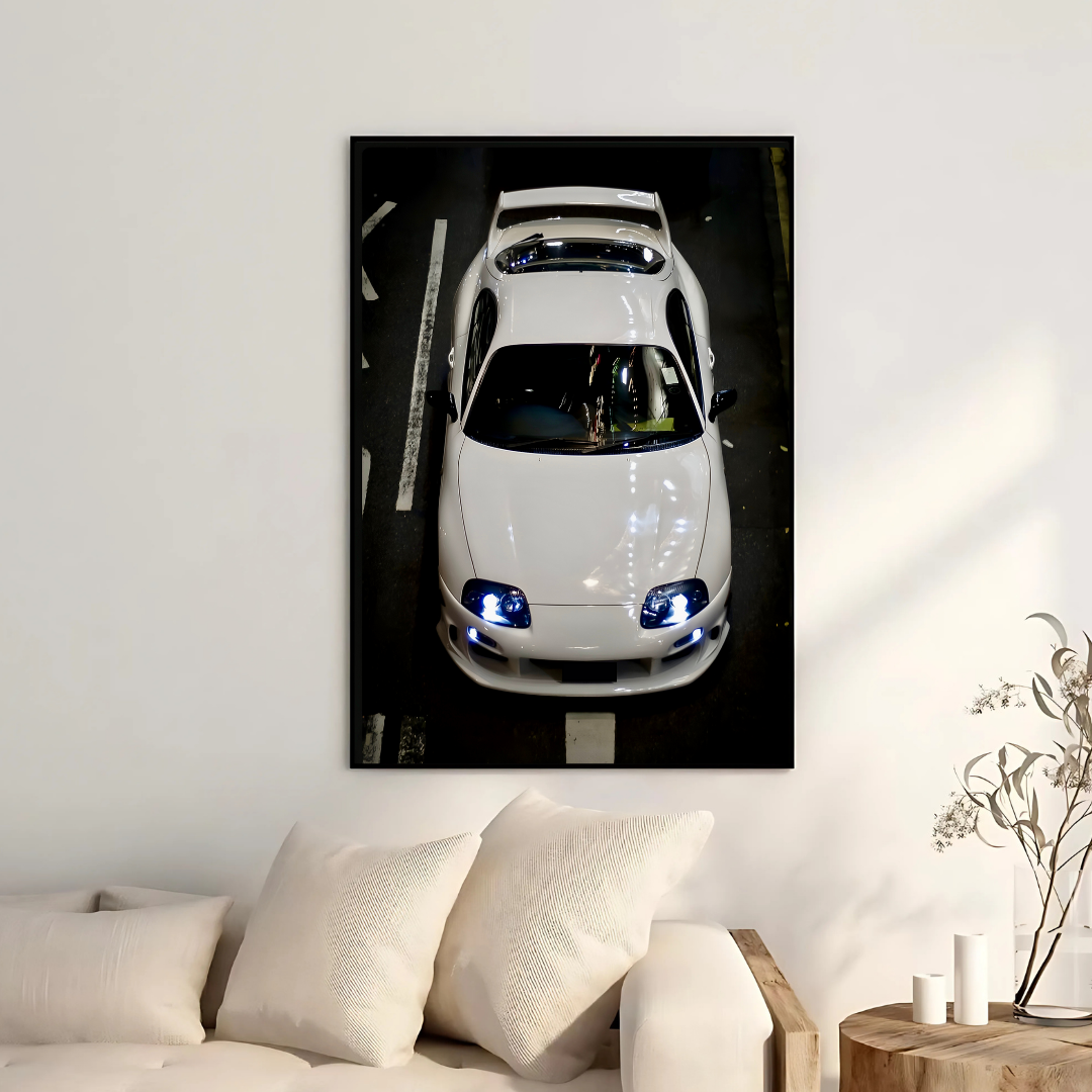 Toyota Supra MK4 White - Old Money
