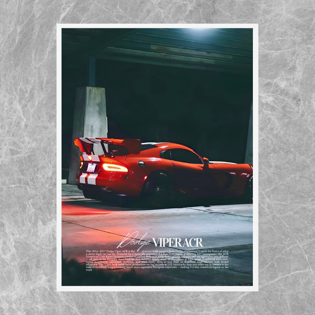 Dodge Viper ACR - Old Money