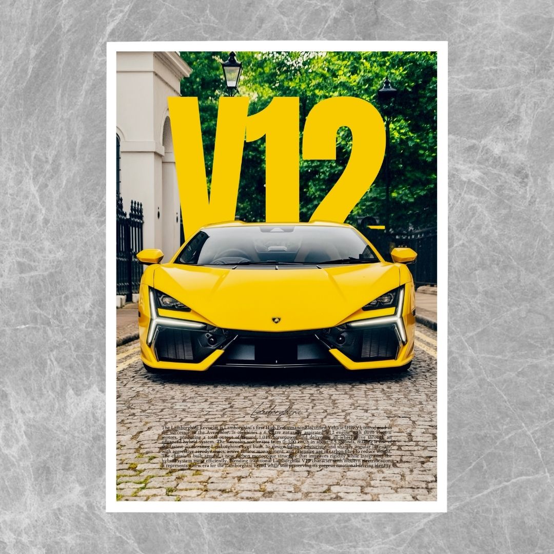 Lamborghini Revuelto Front - Gallery