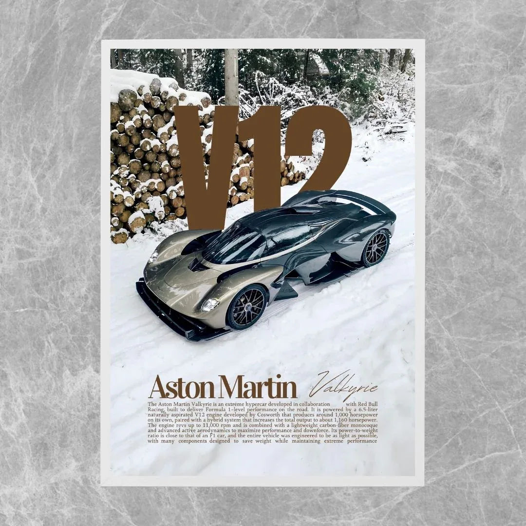 Aston Martin Valkyrie Brown - Old money