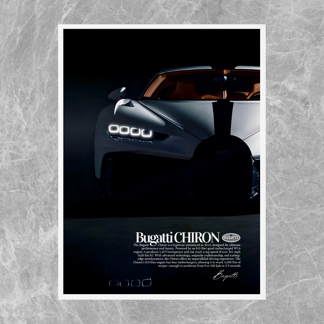 Bugatti Chiron White - Old money