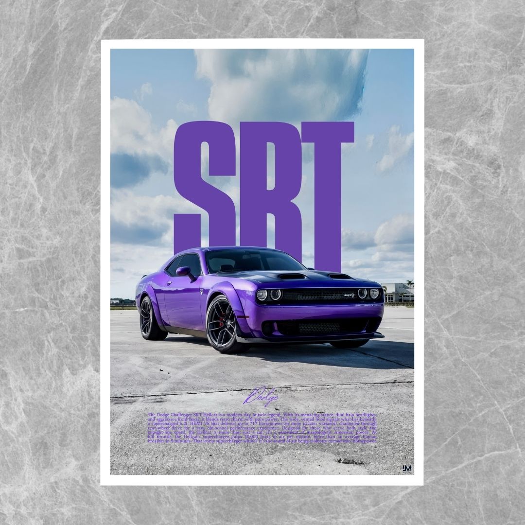 Dodge Challenger SRT Hellcat Purple - Gallery