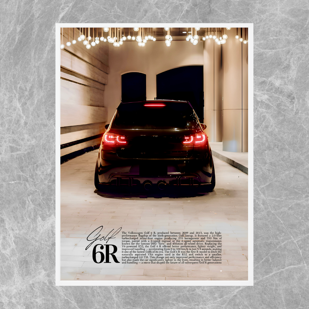 Volkswagen Golf 6R Rear - Old money