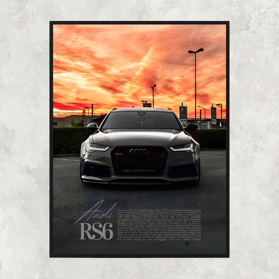 Audi RS6 C7 Grey - Old money