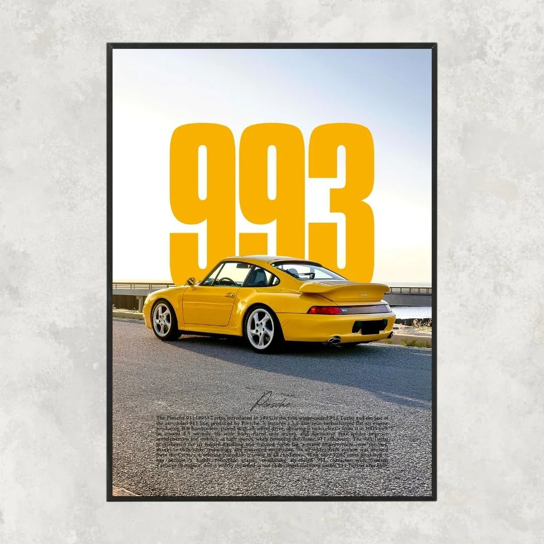 Porsche 911 993 Turbo Yellow - Gallery