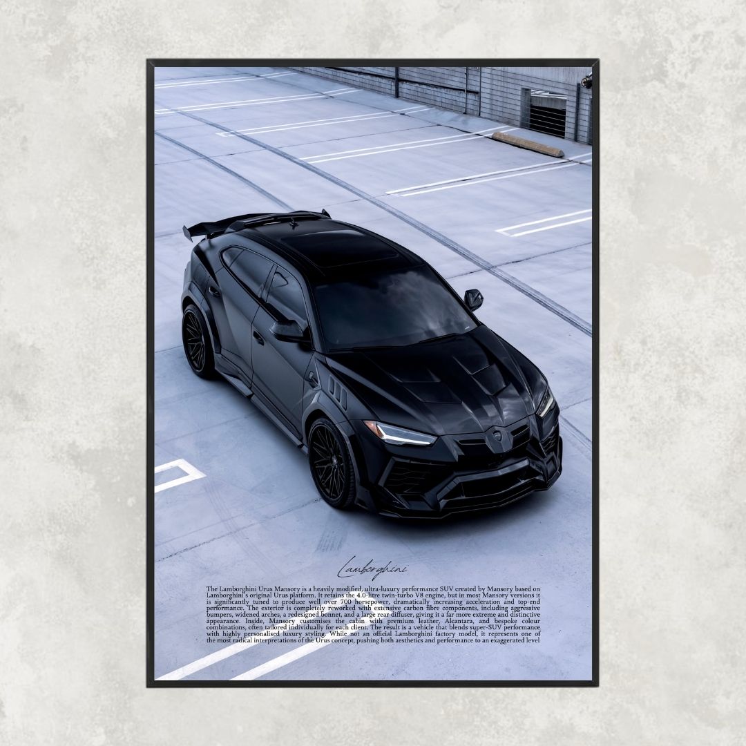 Lamborghini Urus Mansory Top View - Gallery