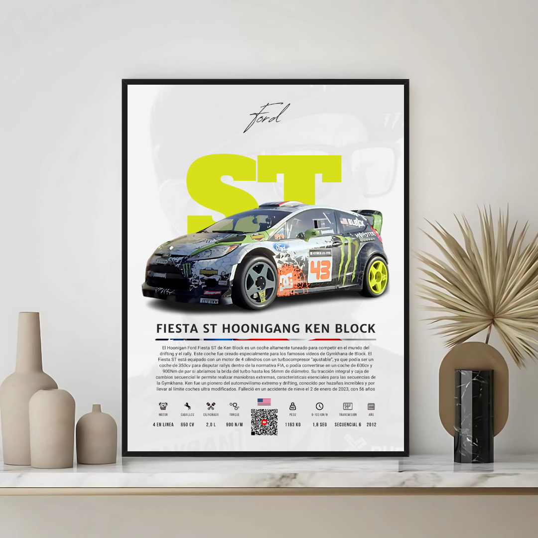 Ford Fiesta ST Ken Block - Descriptive