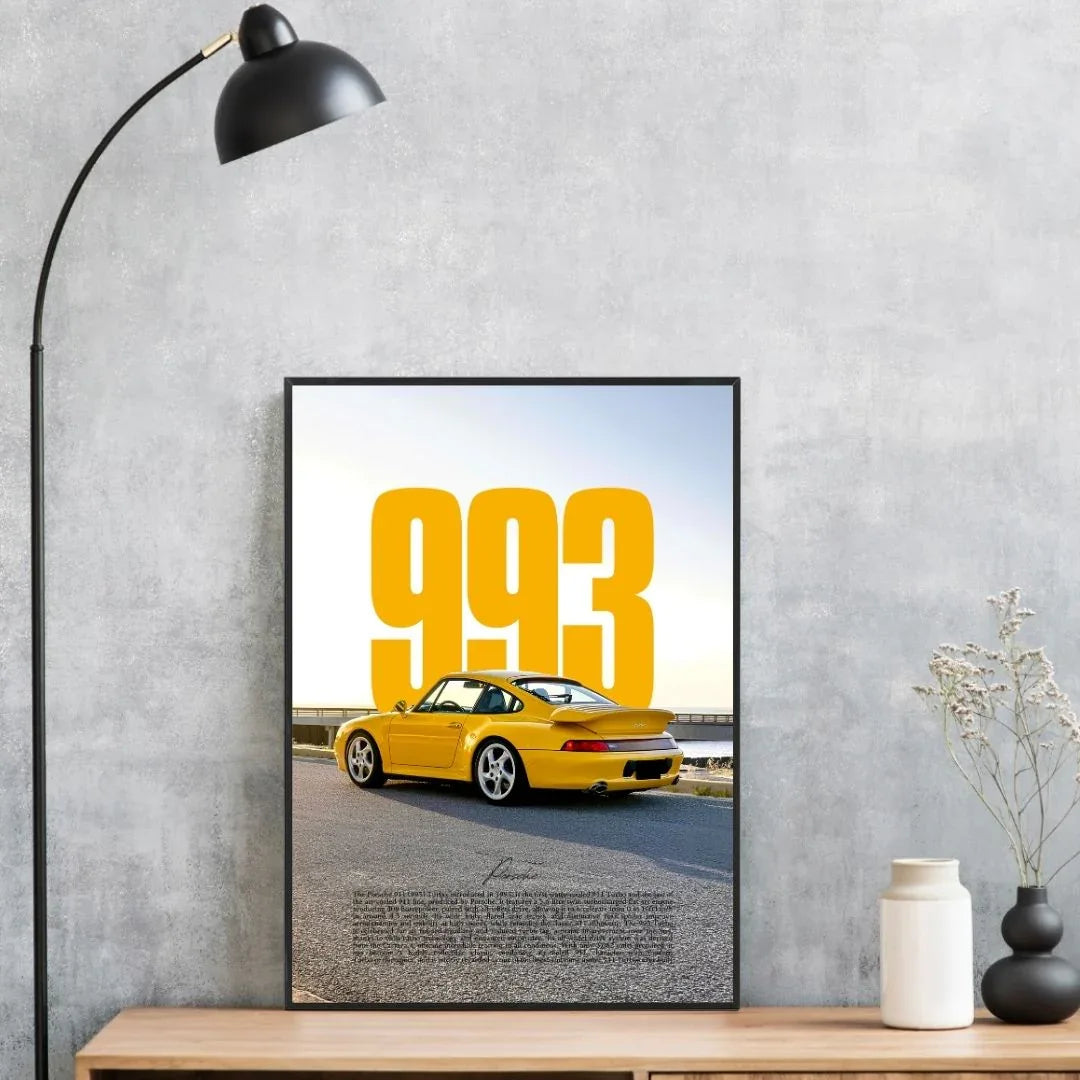 Porsche 911 993 Turbo Yellow - Gallery