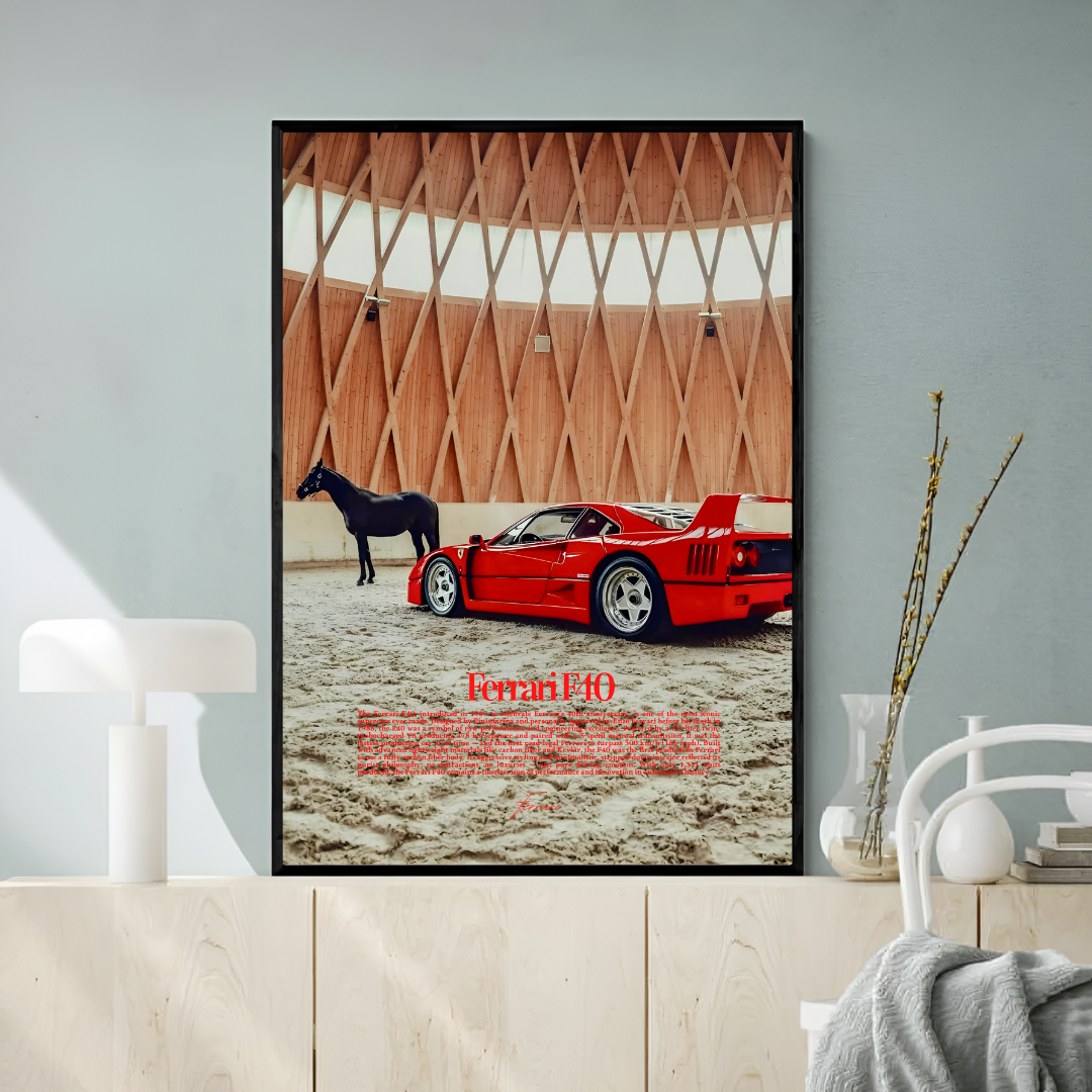 Ferrari F40 Horse - Old Money