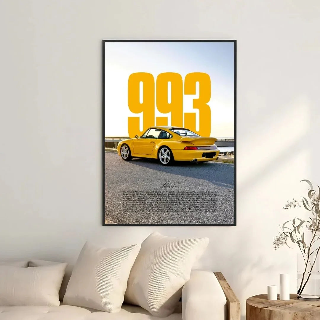 Porsche 911 993 Turbo Yellow - Gallery