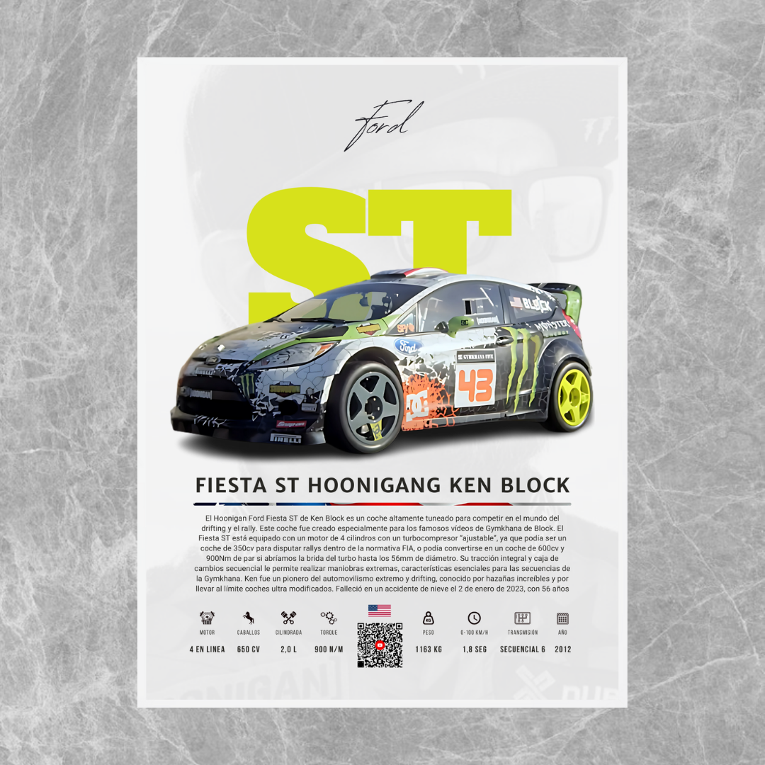 Ford Fiesta ST Ken Block - Descriptive