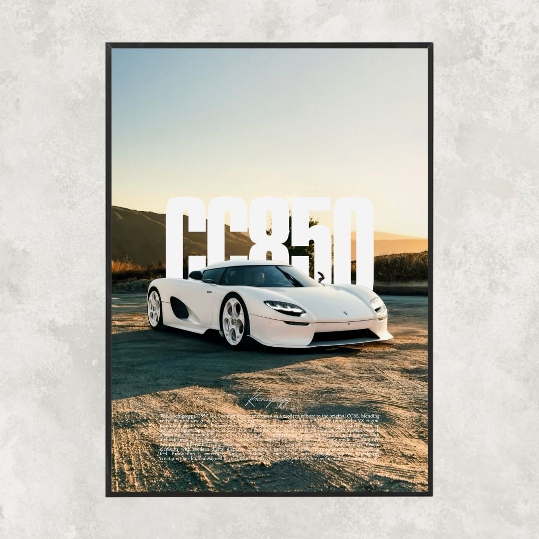 Koenigsegg CC850 White - Gallery