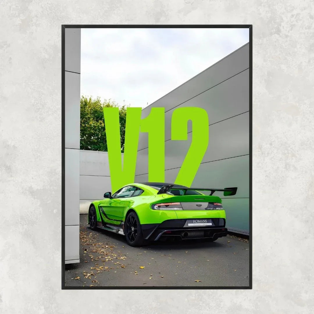 Aston Martin Vantage GT12 Rear - Old money