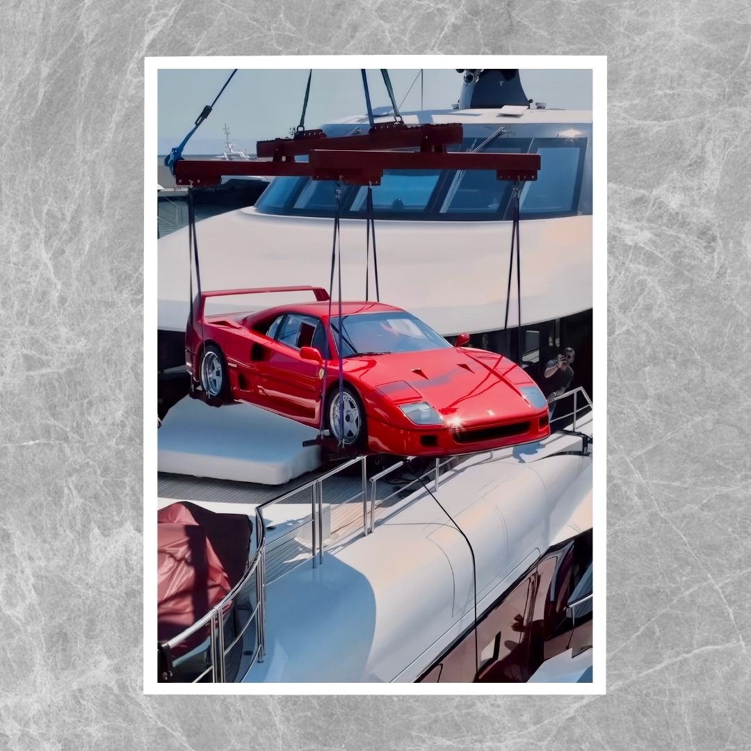 Ferrari F40 Yatch - Gallery