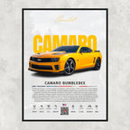 Chevrolet Camaro Bumblebee Transformers - Descriptive