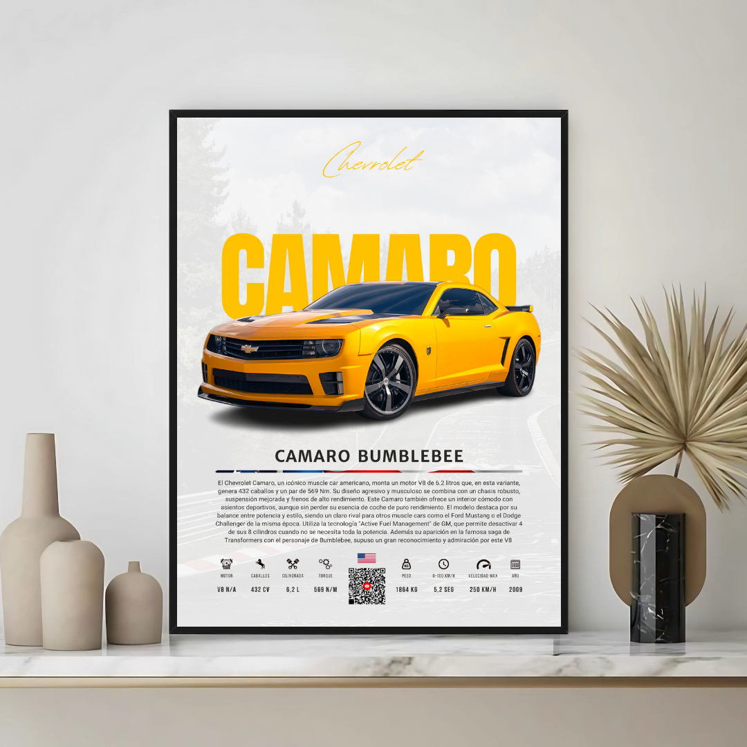 Chevrolet Camaro Bumblebee - Descriptive