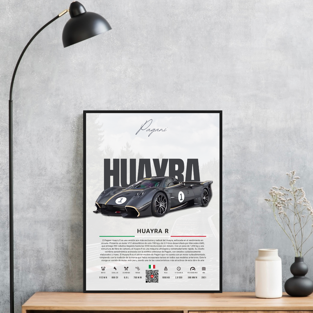 Pagani Huayra R - Descriptive