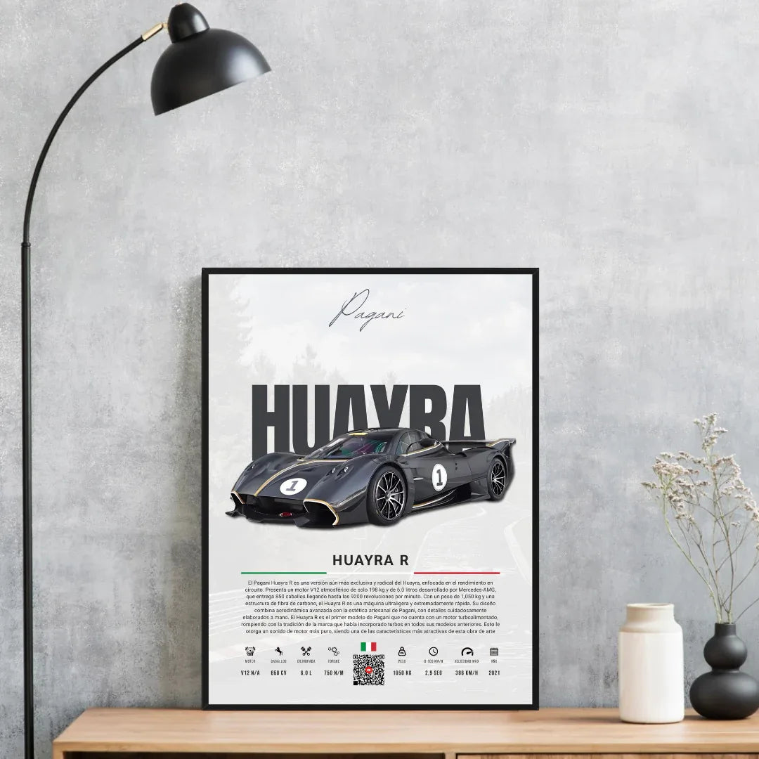 Pagani Huayra R - Deskriptive